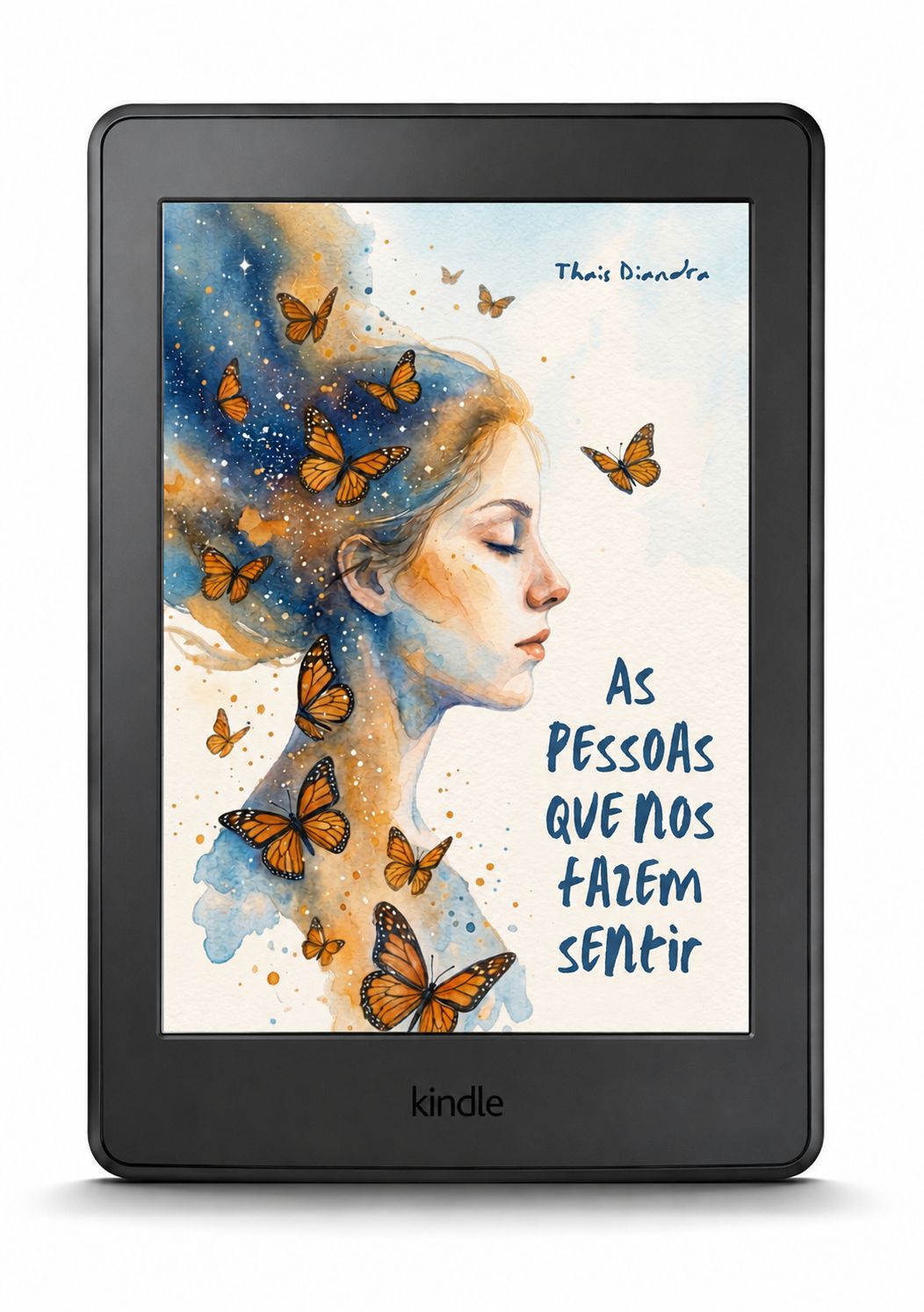 Livro As Pessoas Que Nos Fazem Sentir na tela de um Kindle
